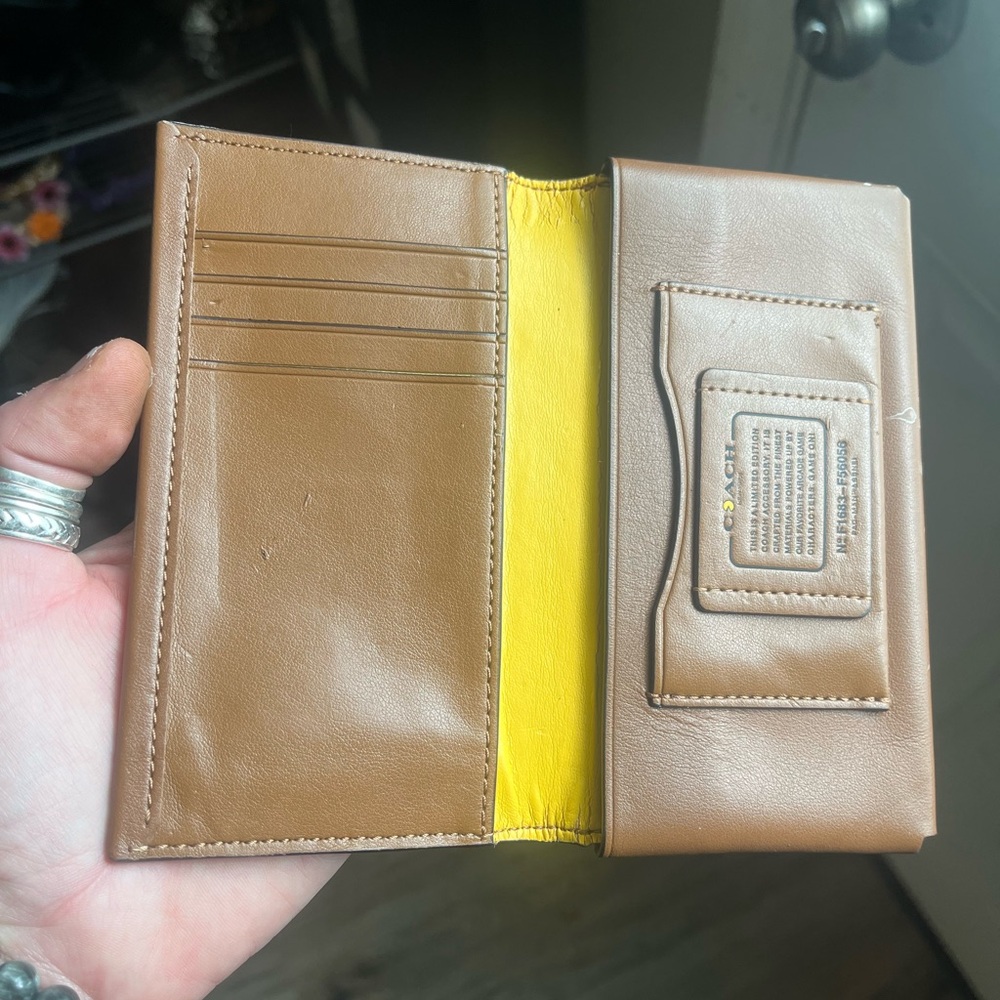 Authentic Coach PacMan Wallet - Picture 3 of 4